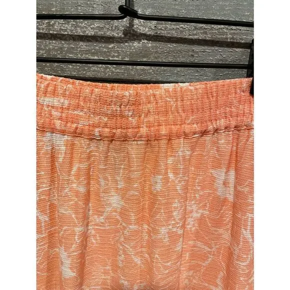 INC XS NWT peach trumpet style loose fit skirt - Picture 4 of 6